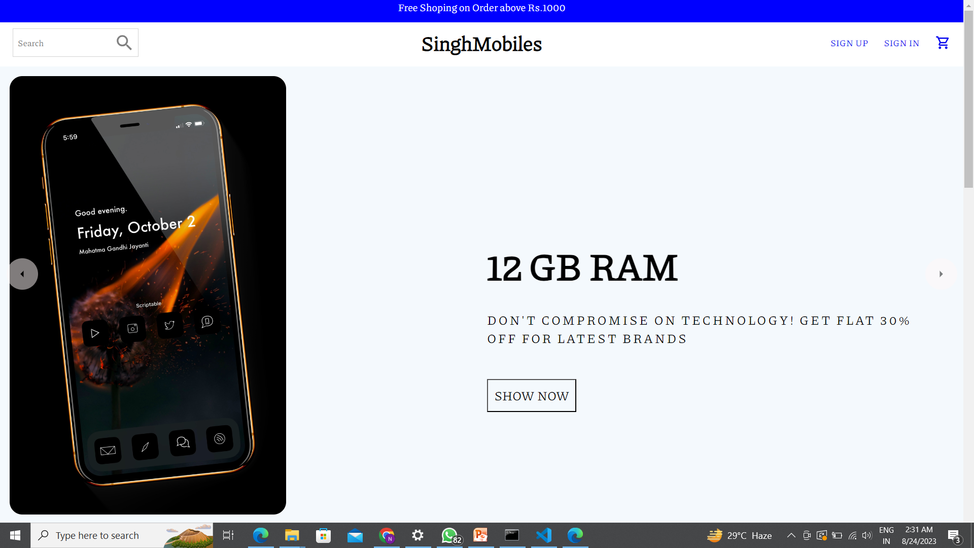Navdeep Singh · Full Stack Software Developer